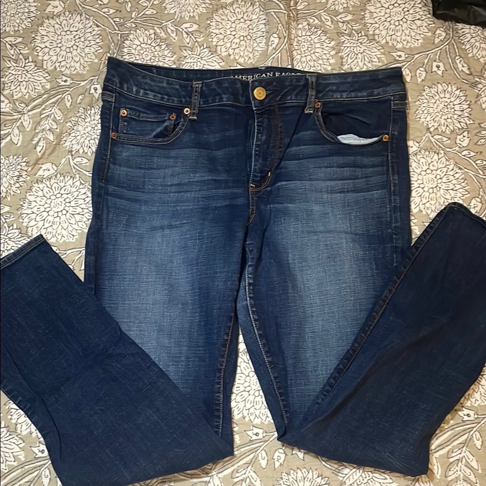 American Eagle Outfitters Women's Blue Jeans